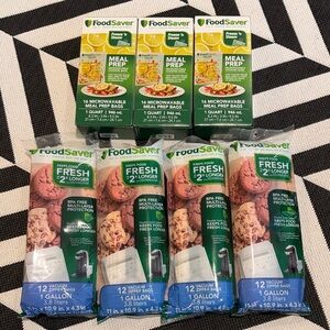 Bundle of FoodSaver Vacuum Seal Bags